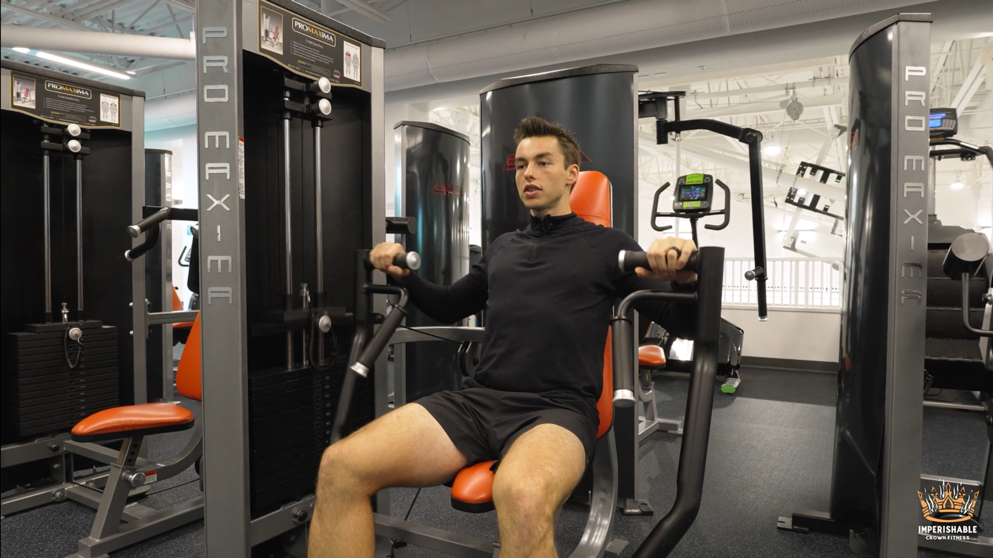 Chest Press Machine - Cape Canaveral Community Center Tutorial Series - Scott Marion